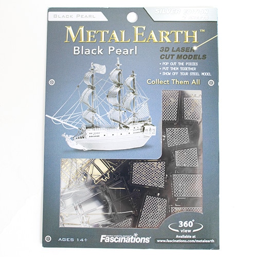 Metal Earth, 3D Model Kits, Metal, Gifts, Pirate Ship, 2359
